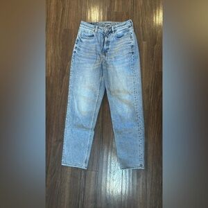 American Eagle Outfitters Light Blue Straight Jeans